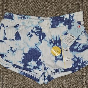 Blue Tie-Dye Kid's Shorts